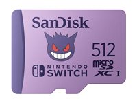 SanDisk Nintendo Switch Pokmon - Flash-Speicherkarte - 512 GB - Video Class V30 / UHS-I U3 - microSDXC UHS-I