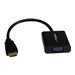 StarTech.com HDMI auf VGA Video Adapter Konverter fr PC/ Laptop/ Ultrabook- 1920x1080 - High Speed - Videoadapter - HDMI mnnli