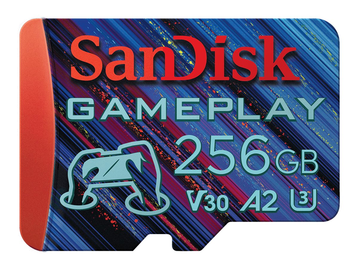 SanDisk GamePlay - Flash-Speicherkarte - 256 GB - A2 - microSDXC UHS-I