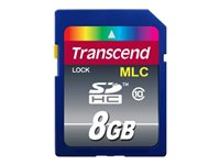 Transcend - Flash-Speicherkarte - 8 GB - Class 10 - SDHC