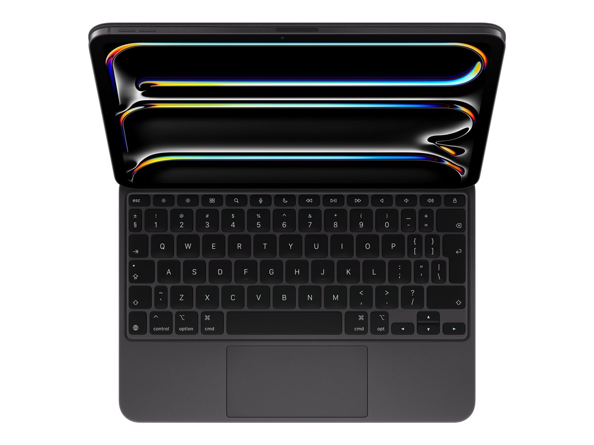 Apple Magic Keyboard - Tastatur und Foliohlle - mit Trackpad - hinterleuchtet - Apple Smart connector - QWERTY