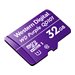 WD Purple SC QD101 WDD032G1P0C - Flash-Speicherkarte - 32 GB - UHS-I U1 / Class10 - microSDHC - lila