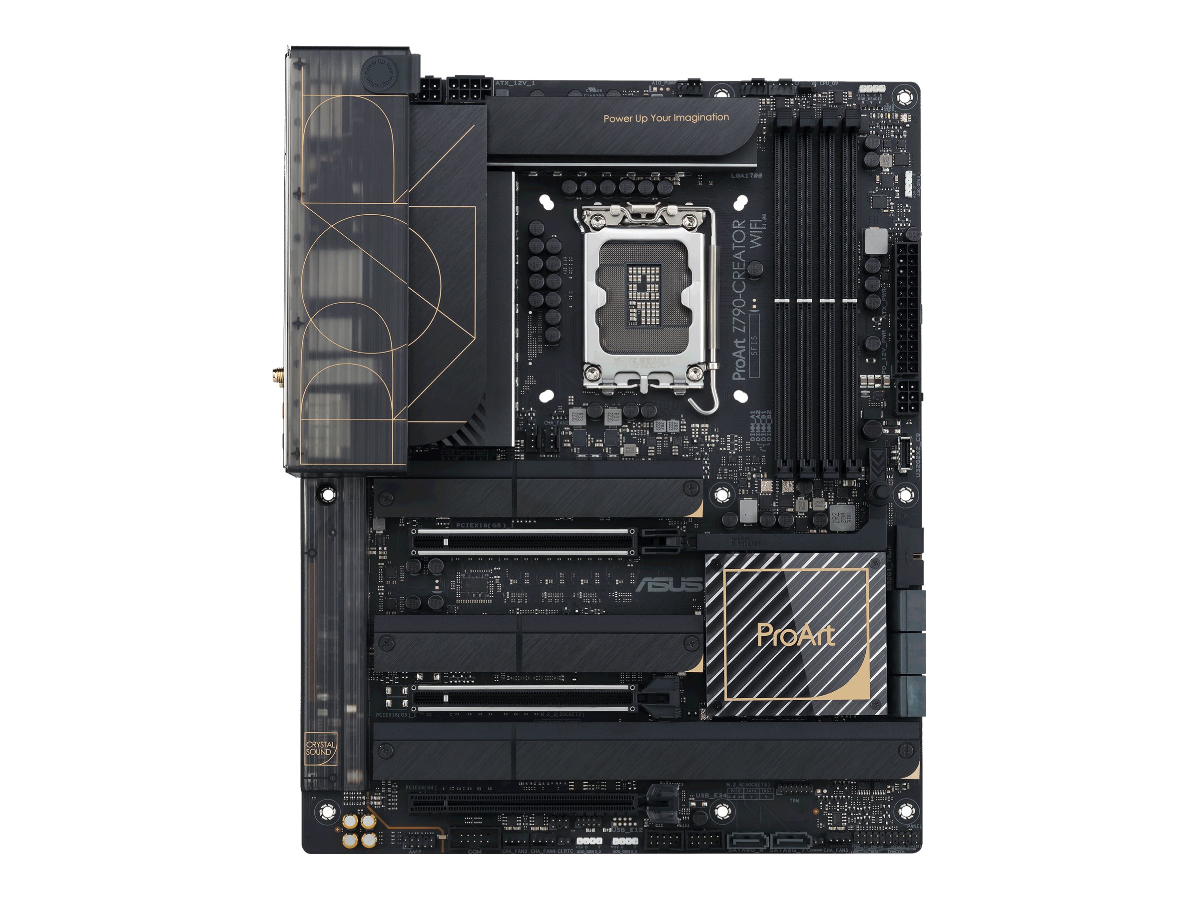 ASUS ProArt Z790-CREATOR WIFI - Motherboard - ATX - LGA1700-Sockel - Z790 Chipsatz - USB4, USB 3.2 Gen 2, USB-C 3.2 Gen 2x2, USB