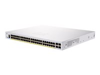 Cisco Business 350 Series 350-48P-4G - Switch - L3 - managed - 48 x 10/100/1000 (PoE+) + 4 x Gigabit SFP - an Rack montierbar