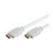 M-CAB - HDMI-Kabel mit Ethernet - HDMI mnnlich zu HDMI mnnlich - 10 m - weiss