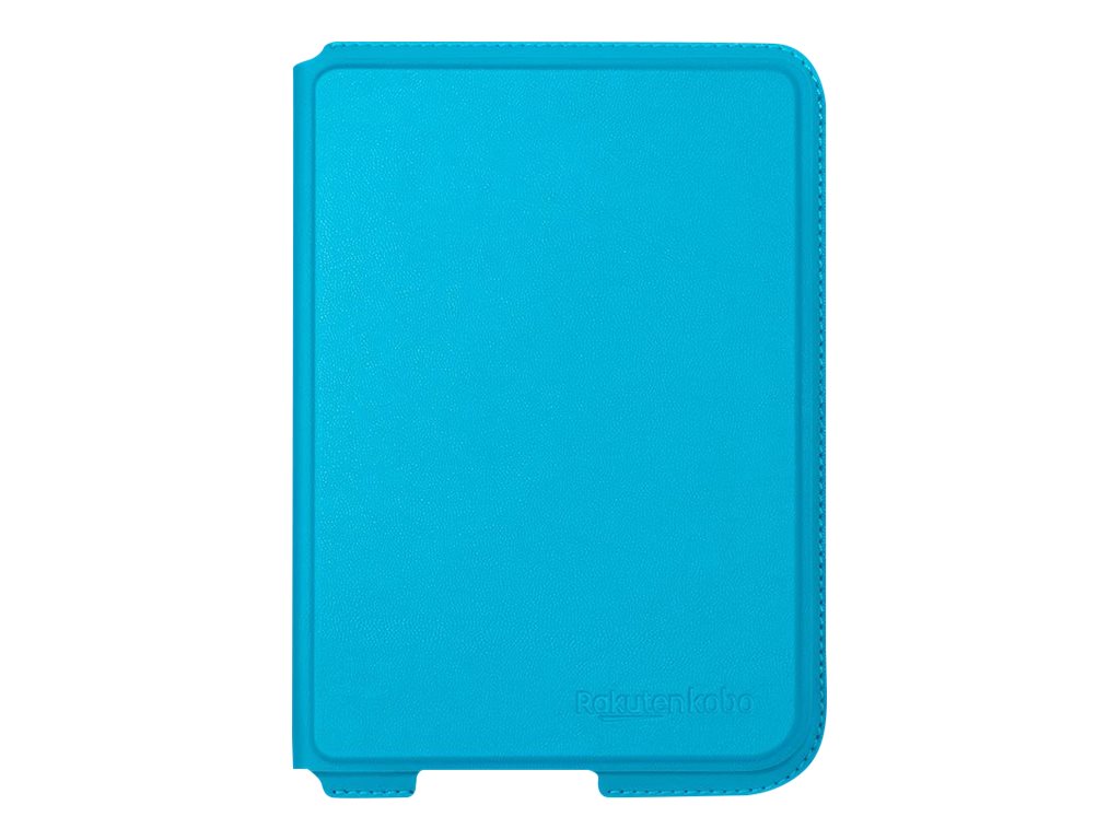 Kobo SleepCover - Flip-H 1/4 lle f 1/4 r eBook-Reader - Kunstleder - Aquamarin - f 1/4 r Kobo Nia