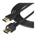 StarTech.com 2m High Speed HDMI Kabel - 4K 60Hz HDR - HDMI-2.0-Monitorkabel mit Verriegelungsschraube fr sichere Verbindung - H