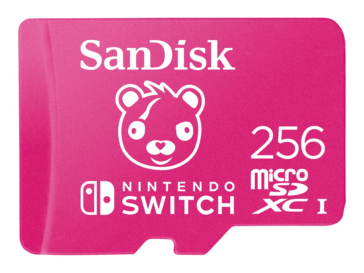 SanDisk Nintendo Switch - Fortnite Edition Flash-Speicherkarte - 256 GB - UHS-I U3 - microSDXC UHS-I