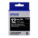 Epson LabelWorks LK-4BWV - Weiss auf Schwarz - Rolle (1,2 cm x 9 m) 1 Kassette(n) Etikettenband - fr LabelWorks LW-1000, 300, 4