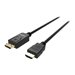 VISION - Adapterkabel - DisplayPort mnnlich zu HDMI mnnlich - 2 m - Schwarz - 4K Untersttzung