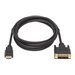 Eaton Tripp Lite Series HDMI to DVI Adapter Cable (HDMI to DVI-D M/M), 6 ft. (1.8 m) - Adapterkabel - DVI-D mnnlich zu HDMI mn