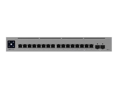 Ubiquiti UniFi Switch Pro Max 16 - Switch - L3 - managed - 12 x 10/100/1000 + 4 x 2.5GBase-T + 2 x 10 Gigabit Ethernet - Desktop