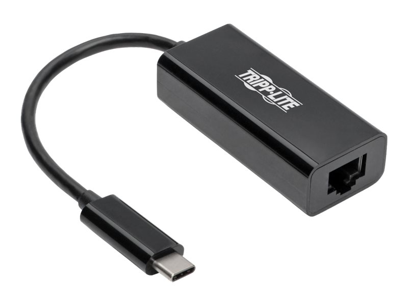 Tripp Lite USB C to Gigabit Ethernet Adapter USB Type C to Gbe 10/100/1000 - Netzwerkadapter - USB-C 3.1 - Gigabit Ethernet - Sc