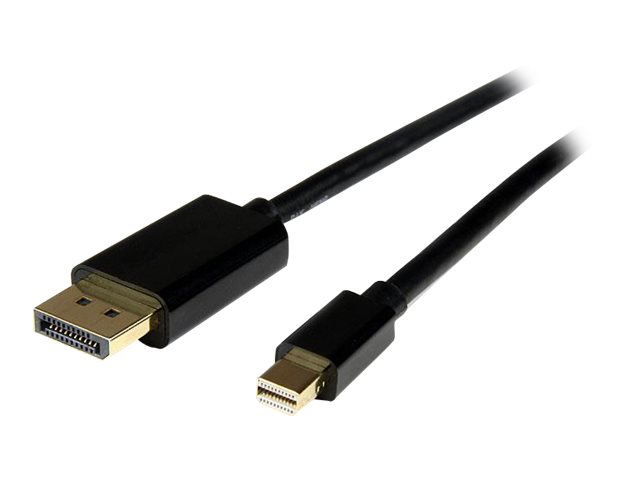 StarTech.com Mini DisplayPort auf DisplayPort Adapterkabel 4m (Stecker/Stecker) - DP (20 Pin) Kabel auf mini dp Audio- / Video K