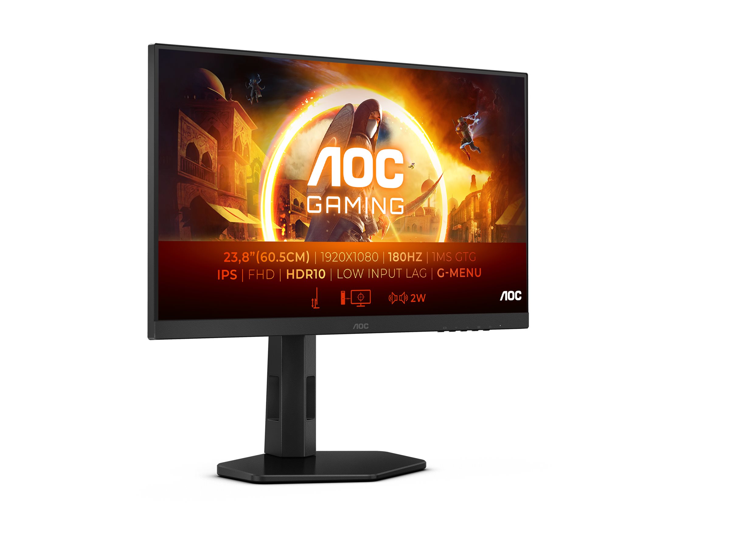 AOC Gaming 24G4X - G4 Series - LED-Monitor mit CH Garantie - Gaming - 61 cm (24