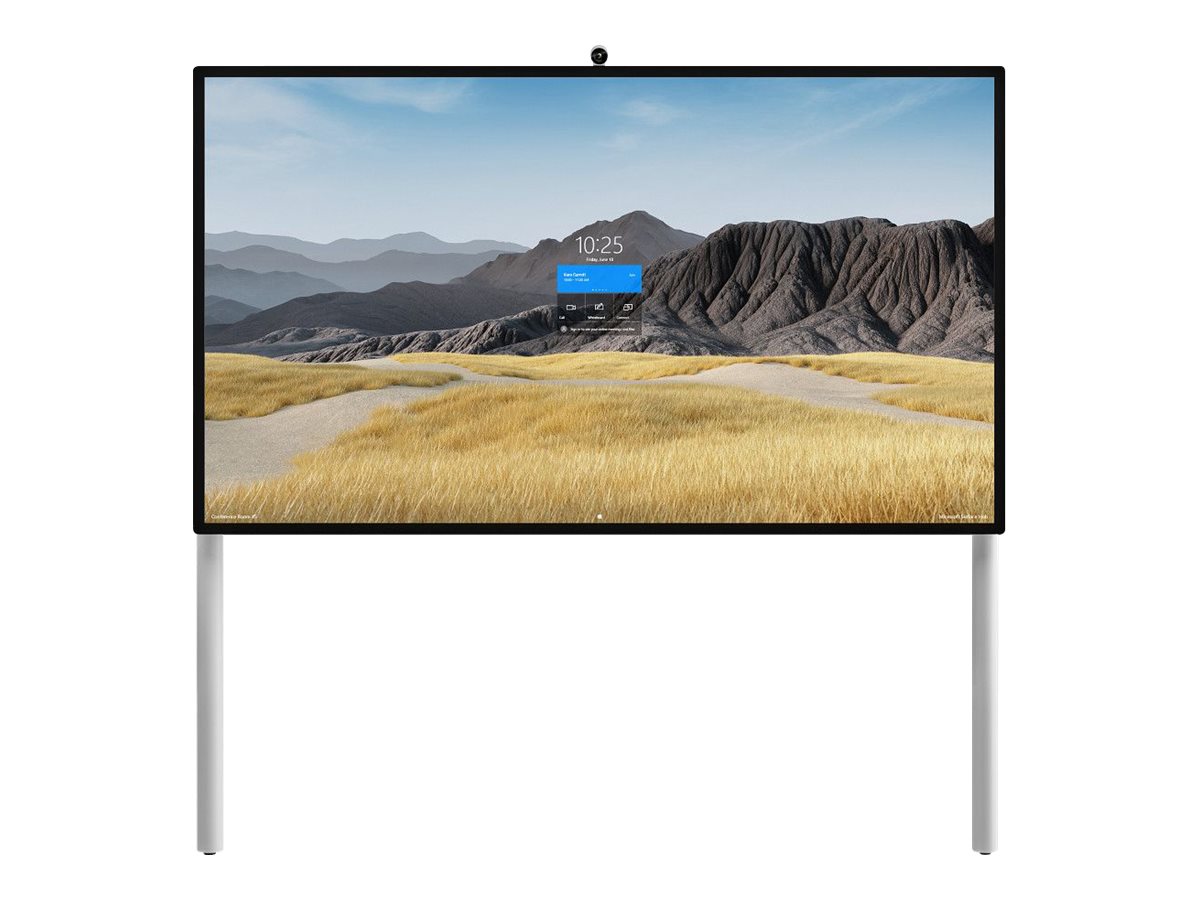 Steelcase Roam Collection - Klammer - fr interaktives Whiteboard - Artic White, Microsoft Gray - Bildschirmgrsse: 215.9 cm (85