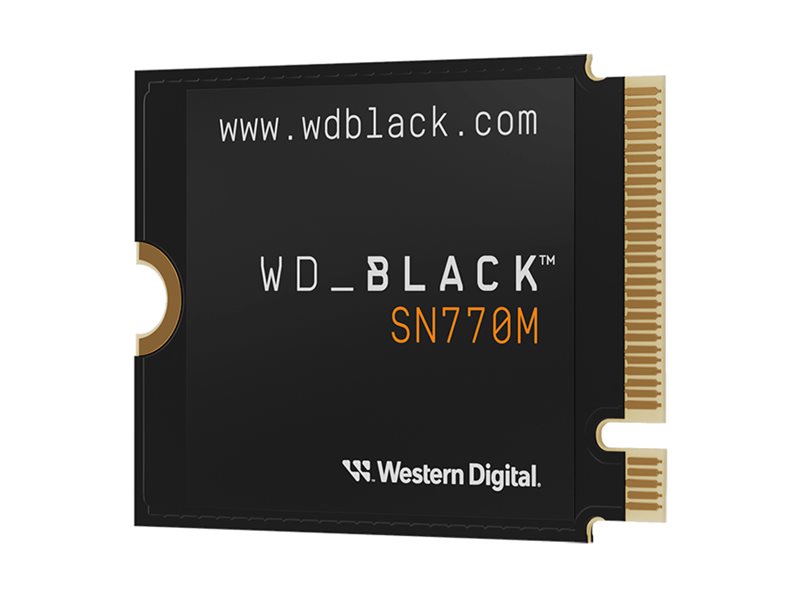 WD Black SN770M WDBDNH0010BBK-WRSN - SSD - 1 TB - intern - M.2 2230 - PCIe 4.0 x4 (NVMe)