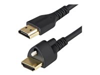 StarTech.com 2m High Speed HDMI Kabel - 4K 60Hz HDR - HDMI-2.0-Monitorkabel mit Verriegelungsschraube fr sichere Verbindung - H