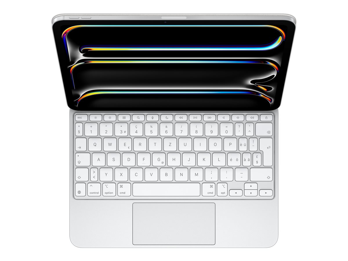 Apple Magic Keyboard - Tastatur und Foliohlle - mit Trackpad - hinterleuchtet - Apple Smart connector - QWERTZ