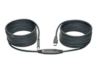 Tripp Lite 25ft USB 3.0 SuperSpeed Active Repeater Cable A Male/B Male 25' - USB-Kabel - USB Type B (M) zu USB Typ A (M) - USB 3