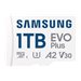 Samsung EVO Plus MB-MC1T0SA - Flash-Speicherkarte (microSDXC-an-SD-Adapter inbegriffen) - 1 TB - A2 / Video Class V30 / UHS-I U3