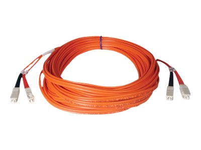 Eaton Tripp Lite Series Duplex Multimode 50/125 Fiber Patch Cable (SC/SC), 30M (100 ft.) - Patch-Kabel - SC multi-mode (M) zu SC