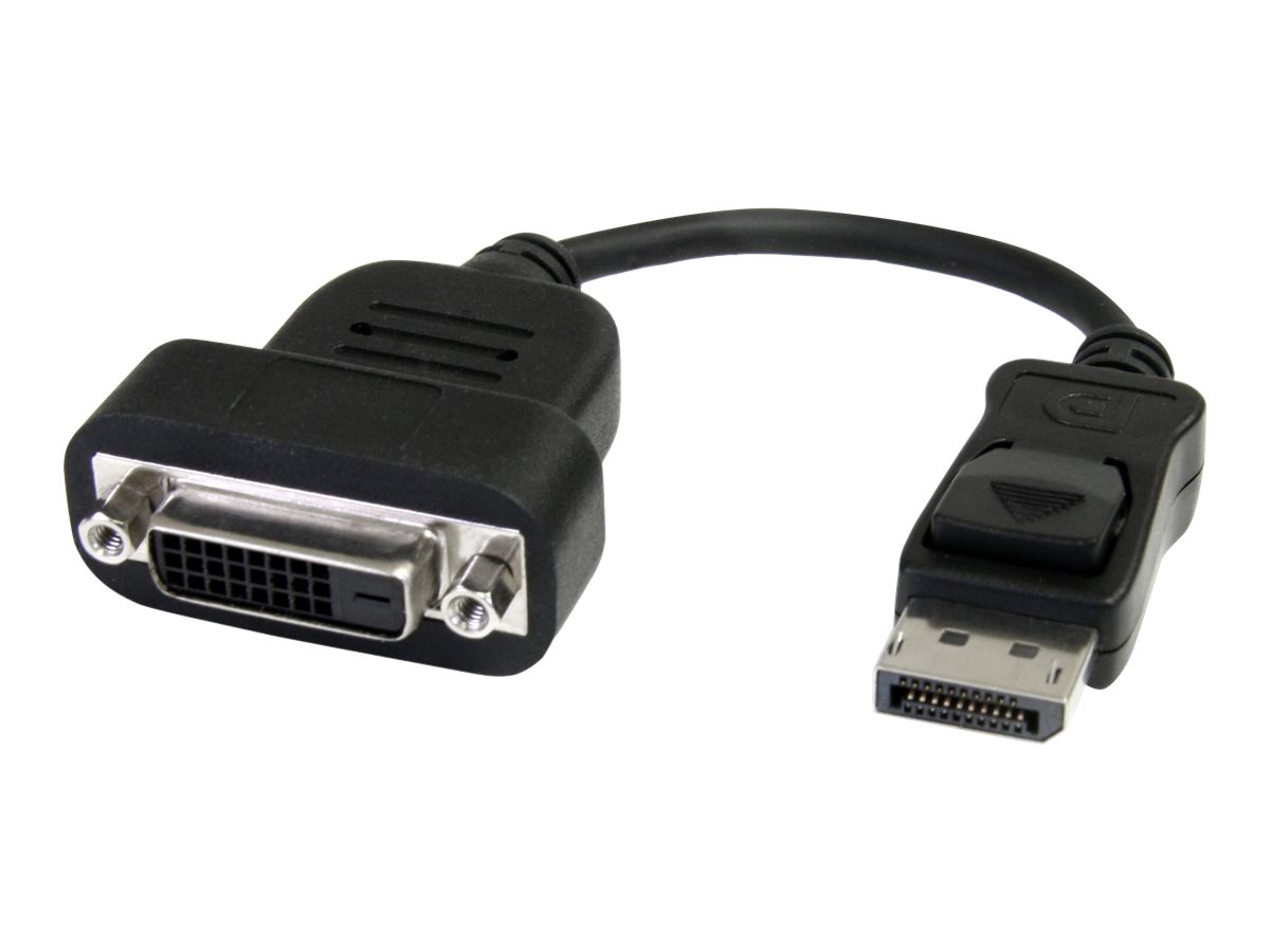 StarTech.com Aktiver DisplayPort auf DVI-D Adpater - DP zu DVI Single Link Konverter (Stecker/Buchse) - 1920x1200 - DisplayPort-