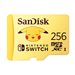 SanDisk Nintendo Switch Pokmon - Flash-Speicherkarte - 256 GB - Video Class V30 / UHS-I U3 - microSDXC UHS-I