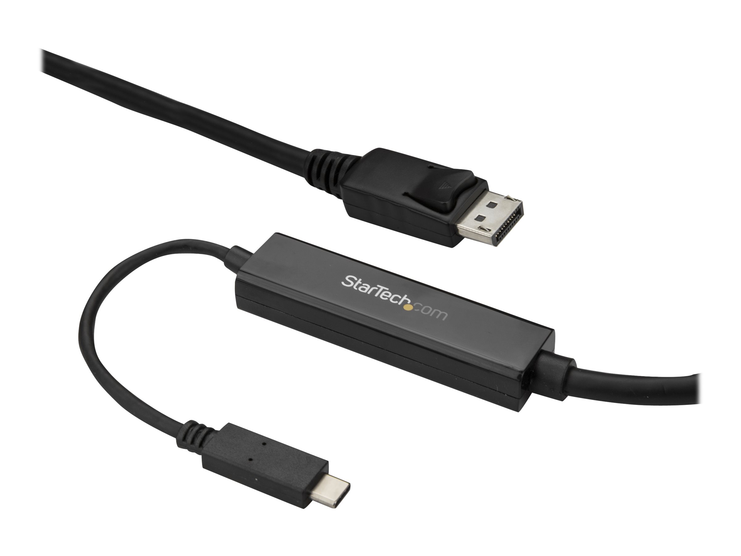 StarTech.com 3m USB-C auf DisplayPort Kabel - 4K 60Hz - Thunderbolt 3 kompatibel - USB Typ C Kabel - Schwarz -CDP2DPMM3MB - Exte