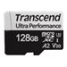 Transcend 340S - Flash-Speicherkarte - 128 GB - A2 / Video Class V30 / UHS-I U3 / Class10 - microSDXC