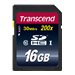 Transcend - Flash-Speicherkarte - 16 GB - Class 10 - SDHC