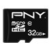 PNY Performance Plus - Flash-Speicherkarte - 32 GB - Class 10 - microSDHC