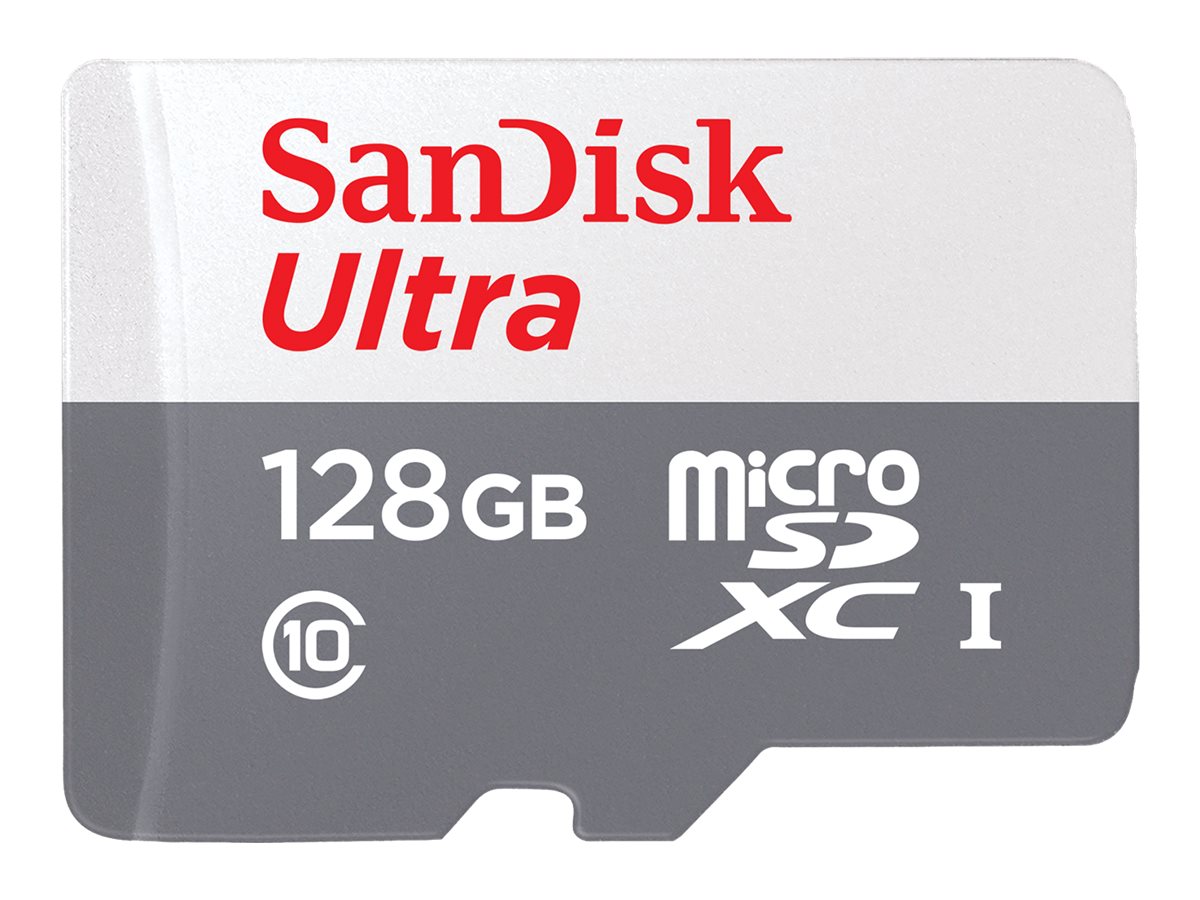 SanDisk Ultra - Flash-Speicherkarte - 128 GB - Class 10 - microSDXC UHS-I