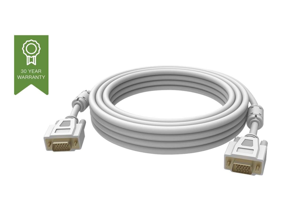 Vision Techconnect - VGA-Kabel - HD-15 (VGA) (M) zu HD-15 (VGA) (M) - 2 m - weiss