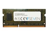 V7 - DDR3 - Modul - 2 GB - SO DIMM 204-PIN - 1600 MHz / PC3-12800