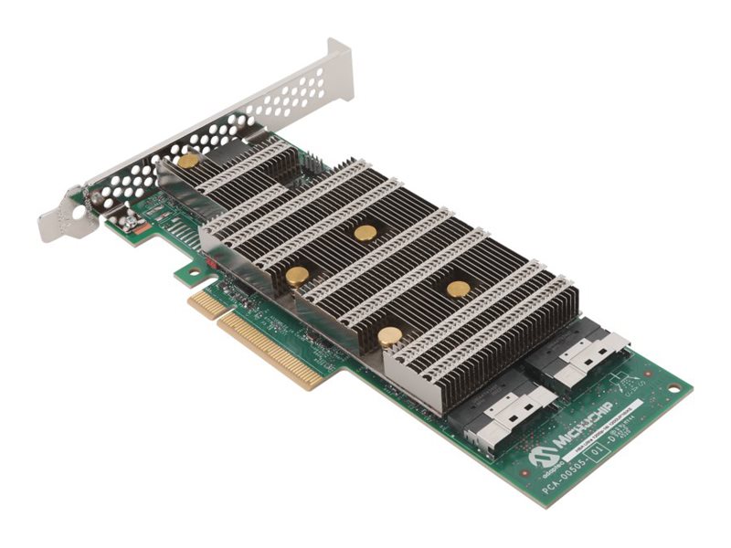 Microchip Adaptec HBA Ultra 1200p 16i - Speicher-Controller - 16 Sender/Kanal - PCIe-Switch - SATA 6Gb/s / SAS 24Gb/s / PCIe 4.0