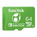 SanDisk Nintendo Switch - Flash-Speicherkarte - 64 GB - microSDXC UHS-I