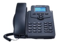 AudioCodes 405 IP Phone - VoIP-Telefon - dreiweg Anruffunktion - SIP, SDP - 2 Leitungen - Schwarz