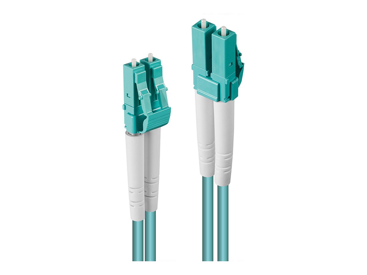 Lindy - Patch-Kabel - LC Multi-Mode (M) zu LC Multi-Mode (M) - 5 m - Glasfaser - Duplex