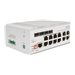 DIGITUS - Switch - industriell, L2 - managed - 8 x 10/100/1000 (PoE+) + 4 x Combo Gigabit Ethernet/Gigabit SFP - an DIN-Schiene 