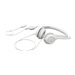 Logitech H390 - Headset - On-Ear - kabelgebunden - USB-A - Off-White