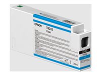 Epson T8242 - 350 ml - Cyan - original - Tintenpatrone - fr SureColor SC-P7000V, SC-P9000V