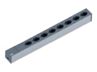 Bachmann IT PDU Basic - Steckdosenleiste (Rack - einbaufhig) - Wechselstrom 230 V - Ausgangsanschlsse: 8 - 1U