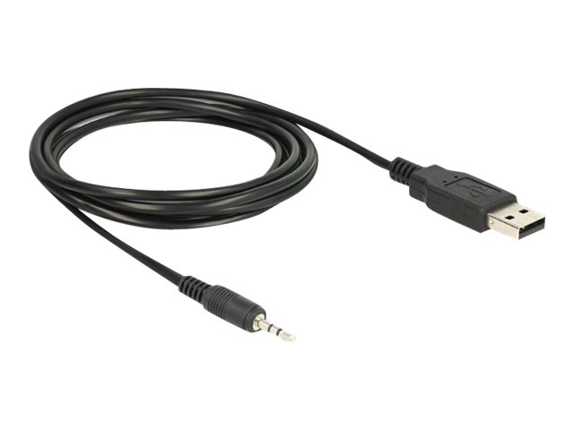 DeLock Cable USB TTL male > 2.5 mm 3 pin stereo jack male 1.8 m (3.3 V) - Serieller Adapter - USB - Seriell