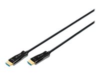 DIGITUS - Premium Highspeed - HDMI-Kabel mit Ethernet - HDMI mnnlich zu HDMI mnnlich - 30 m - Doppelisolierung