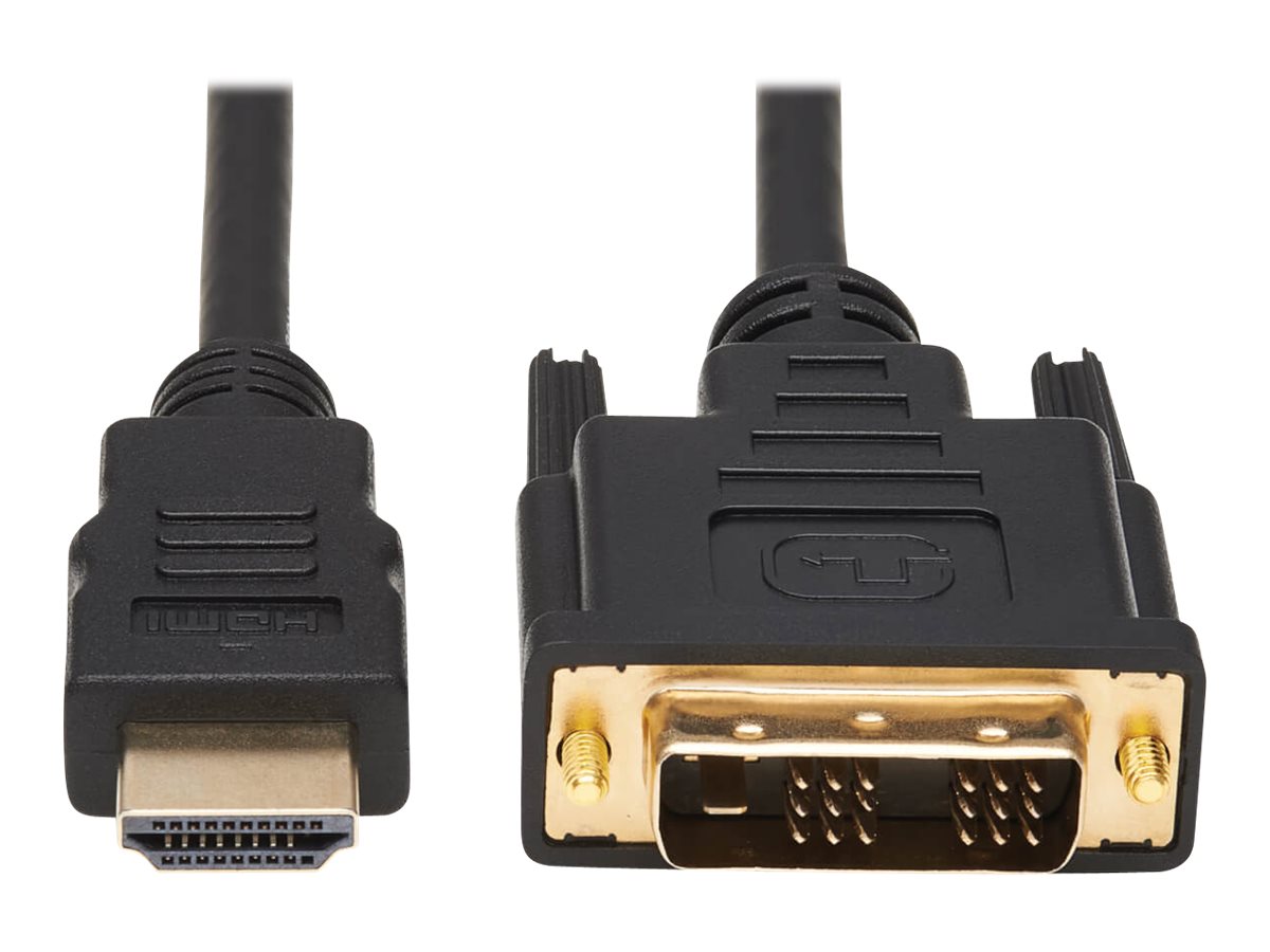 Eaton Tripp Lite Series HDMI to DVI Adapter Cable (HDMI to DVI-D M/M), 6 ft. (1.8 m) - Adapterkabel - DVI-D mnnlich zu HDMI mn