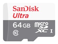 SanDisk Ultra - Flash-Speicherkarte - 64 GB - Class 10 - microSDXC UHS-I