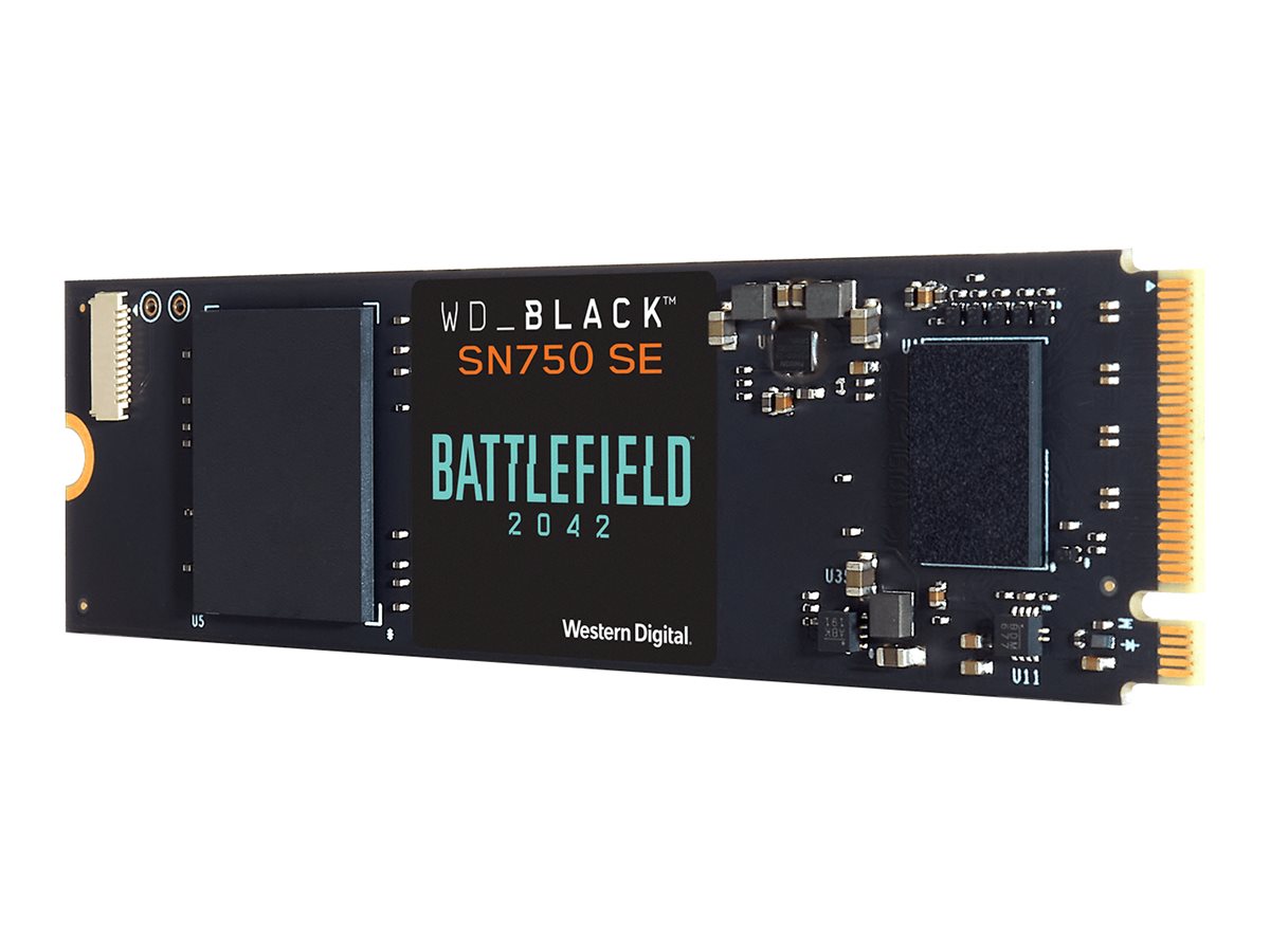 WD_BLACK SN750 SE WDBB9J5000ANC - Battlefield 2042 Bundle - SSD - 500 GB - intern - M.2 2280