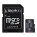 Kingston Industrial - Flash-Speicherkarte (microSDHC/SD-Adapter inbegriffen) - 16 GB - A1 / Video Class V30 / UHS-I U3 / Class10