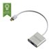 Vision Techconnect - Videoadapter - Mini DisplayPort (M) zu HD-15 (VGA) (W) - 22 cm - weiss